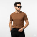 Premium Brown Cotton T-Shirt